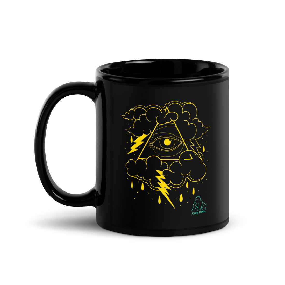 Black Glossy Mug