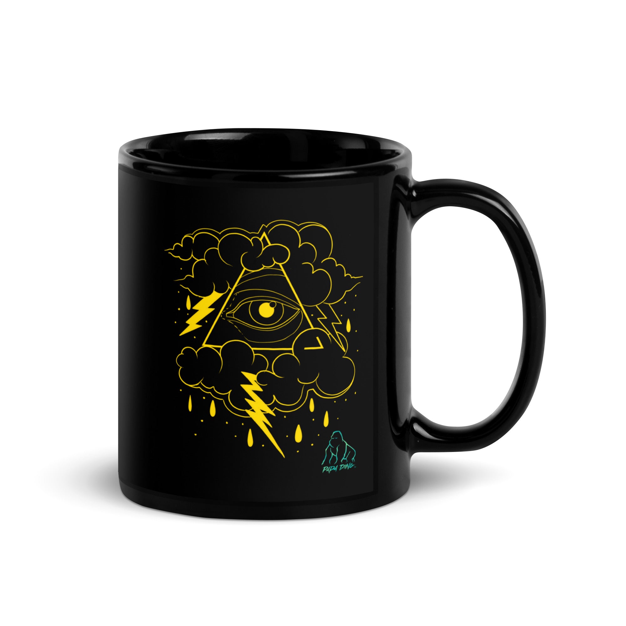 Black Glossy Mug