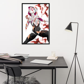 Large Scale Framed poster