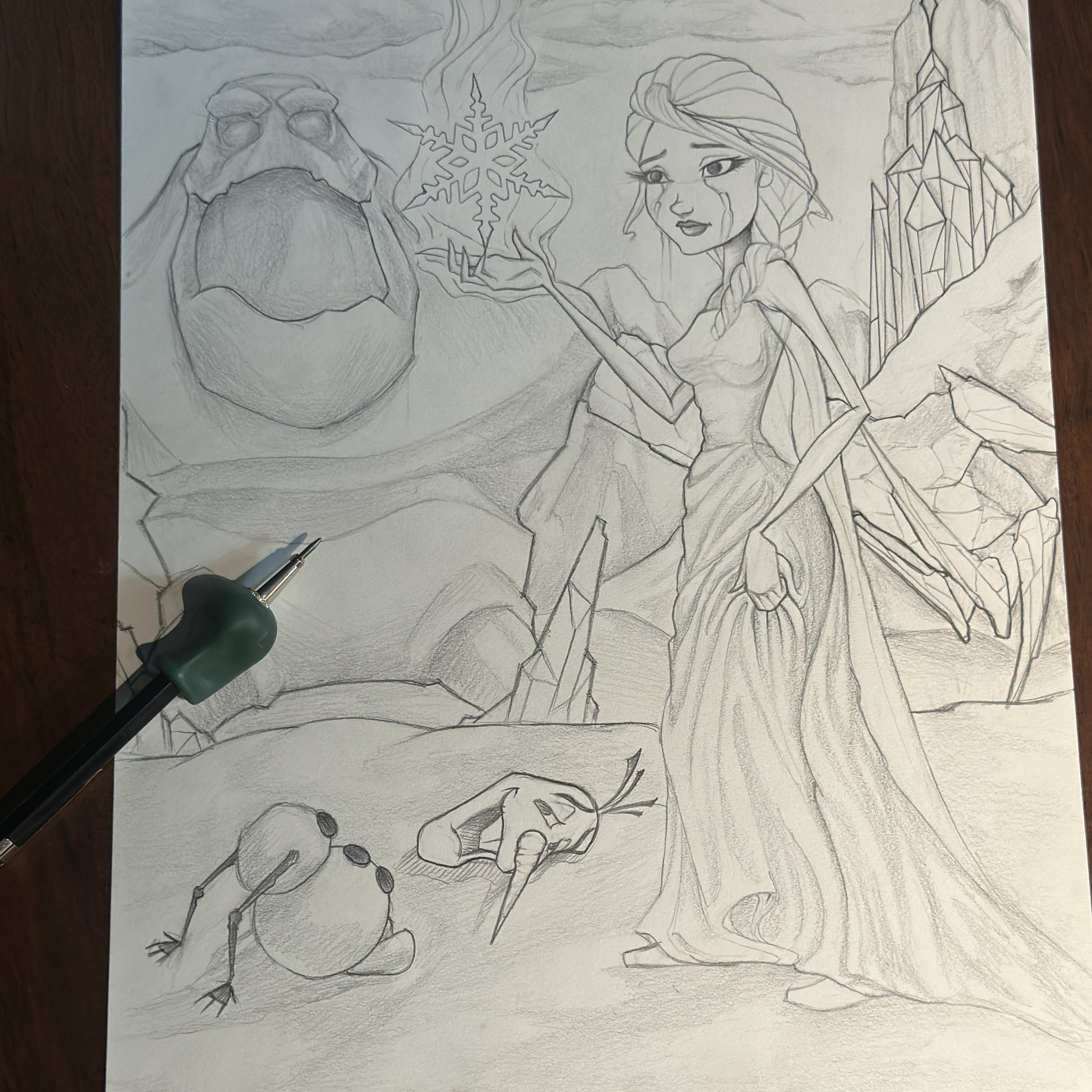 Frozen Sketch