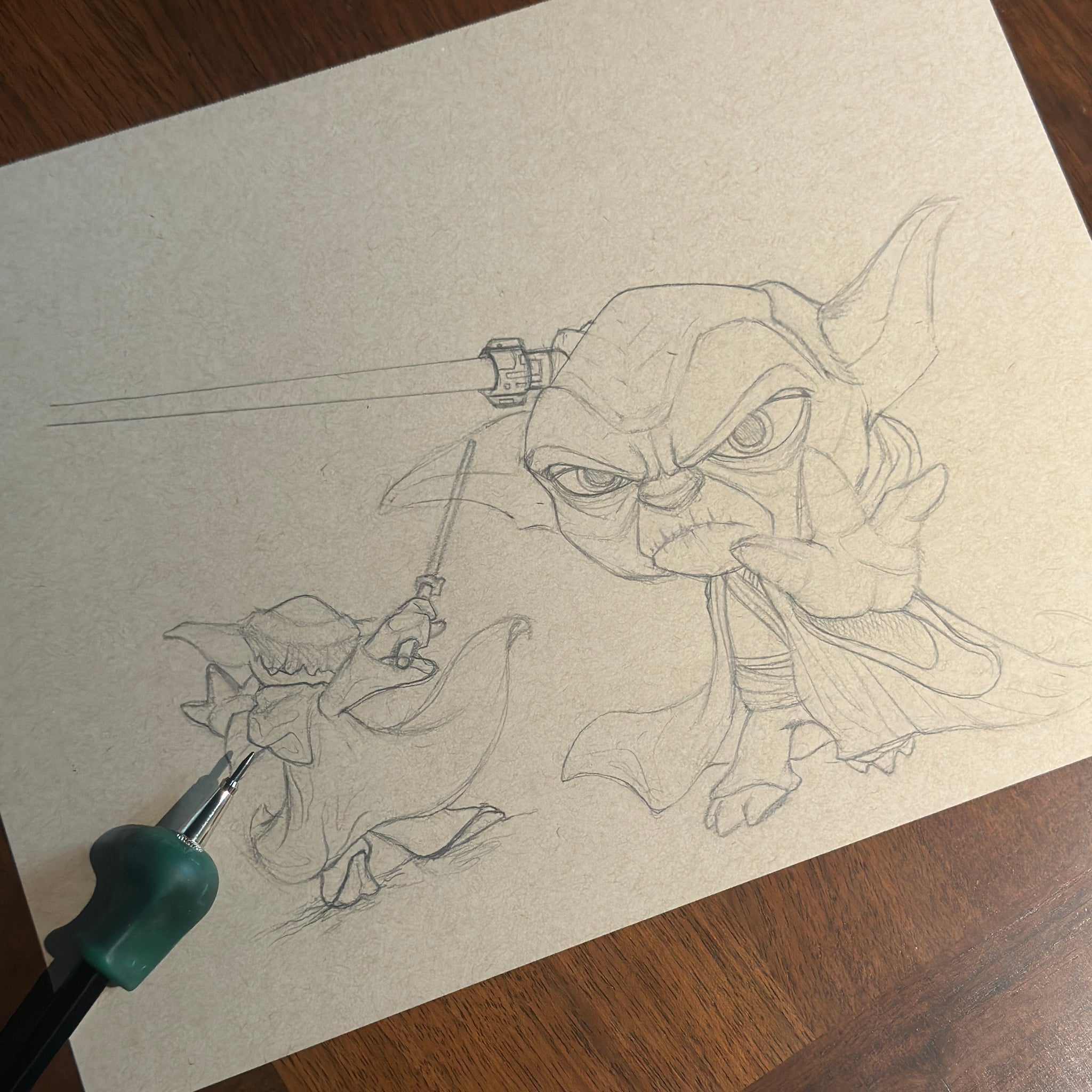 yoda sketch