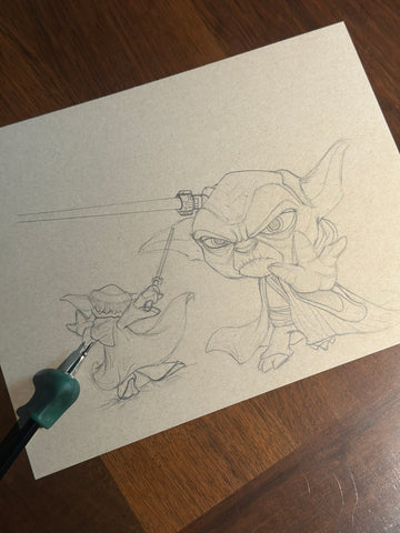 yoda sketch